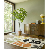 Orla Kiely Multi-Colour Cut Stem Hand-Tufted Wool Rug