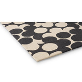 Orla Kiely Slate Puzzle Flower Hand-Tufted Wool Rug