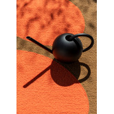 Orla Kiely Tomato Giant Sixties Stem Hand-Hooked Indoor/Outdoor Rug