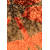Orla Kiely Tomato Giant Sixties Stem Hand-Hooked Indoor/Outdoor Rug
