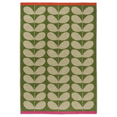 Orla Kiely Basil Stem Hand-Hooked Indoor/Outdoor Rug