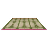 Orla Kiely Basil Stem Hand-Hooked Indoor/Outdoor Rug