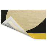 Orla Kiely Noir Giant Sixties Stem Hand-Hooked Indoor/Outdoor Rug