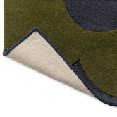 Orla Kiely Marine Sprig Stem Hand-Tufted Pure New Wool Rug