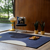 Orla Kiely Geo Flower Hand-Tufted Pure New Wool Rug