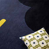 Orla Kiely Geo Flower Hand-Tufted Pure New Wool Rug