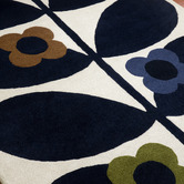 Orla Kiely Wild Rose Hand-Tufted Pure New Wool Rug