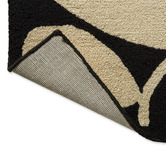 Orla Kiely Black Sycamore Indoor/Outdoor Rug