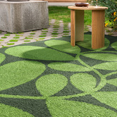 Orla Kiely Dill Sycamore Indoor/Outdoor Rug