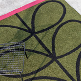 Orla Kiely Olive Linear Stem Indoor/Outdoor Rug