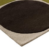 Orla Kiely Lichen Spot Square Hand-Tufted Pure New Wool Rug