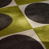 Orla Kiely Lichen Spot Square Hand-Tufted Pure New Wool Rug