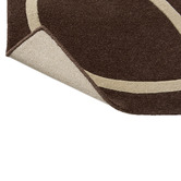 Orla Kiely Walnut Linear Stem Hand-Tufted Pure New Wool Rug