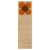 Orla Kiely Flower Placement Hand-Tufted Pure New Wool Runner