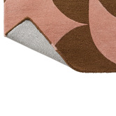 Orla Kiely Pink Prism Flower Hand-Tufted Pure New Wool Rug