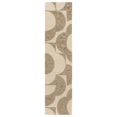 Orla Kiely Mushroom Prism Flower Hand-Tufted Pure New Wool Runner