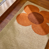 Orla Kiely Flower Placement Hand-Tufted Pure New Wool Runner