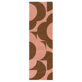 Orla Kiely Pink Prism Flower Hand-Tufted Pure New Wool Runner