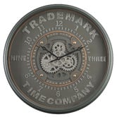 Temporal Living and Decor 80cm Dark Green Wall Clock
