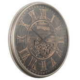 Temporal Living and Decor 103cm Vintage-Style Metal Wall Clock