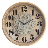Temporal Living and Decor 47cm Nate Metal Wall Clock