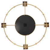Temporal Living and Decor 98cm Tiffany Metal Wall Clock