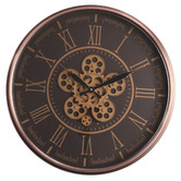 Temporal Living and Decor 55cm Henri Metal Wall Clock