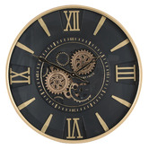 Temporal Living and Decor 60cm Colorado Metal Wall Clock