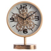 Temporal Living and Decor Kynton Metal Table Clock