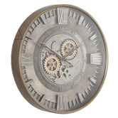Temporal Living and Decor 60cm Rue Metal Wall Clock