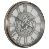 Temporal Living and Decor 55cm Kensington Metal Wall Clock