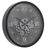 Temporal Living and Decor 46cm Julian Metal Wall Clock