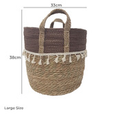 Temporal Living and Decor 3 Piece Trish Basket Set