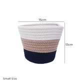 Temporal Living and Decor 3 Piece Martha Basket Set