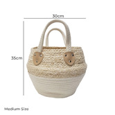 Temporal Living and Decor 3 Piece Ramon Collapsible Basket Set
