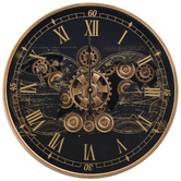 Temporal Living and Decor 47cm Collins Wall Clock