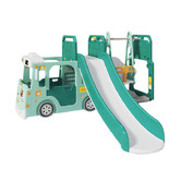 Project Kindy Furniture Bus Slide &amp; Swing Play Centre