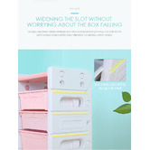Project Kindy Furniture White &amp; Aqua Combined Storage Unit
