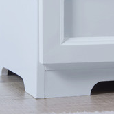 Project Kindy Furniture Lenny White Bookcase