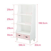 Project Kindy Furniture Kids Bookcase &amp; Toy Storage