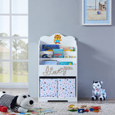 Project Kindy Furniture Kids White Bookcase