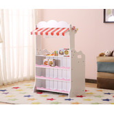 Project Kindy Furniture 2-in-1 Kitchen &amp; Market Stall Play Set