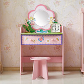 Project Kindy Furniture Fairyland Dressing Table with Stool