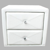 Project Kindy Furniture Princess Faux Leather Bedside Table