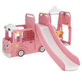 Project Kindy Furniture Bus Slide &amp; Swing Play Centre