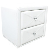 Project Kindy Furniture Princess Faux Leather Bedside Table