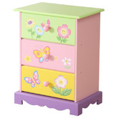Project Kindy Furniture Fairyland 3 Drawer Bedside Table