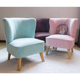 Project Kindy Furniture All 4 Kids 2 Piece Kinsley Armchair &amp; Stool Set