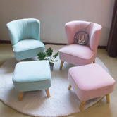 Project Kindy Furniture All 4 Kids 2 Piece Kinsley Armchair &amp; Stool Set