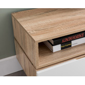 Monument Furniture Scandi Style Oak Entertainment Unit